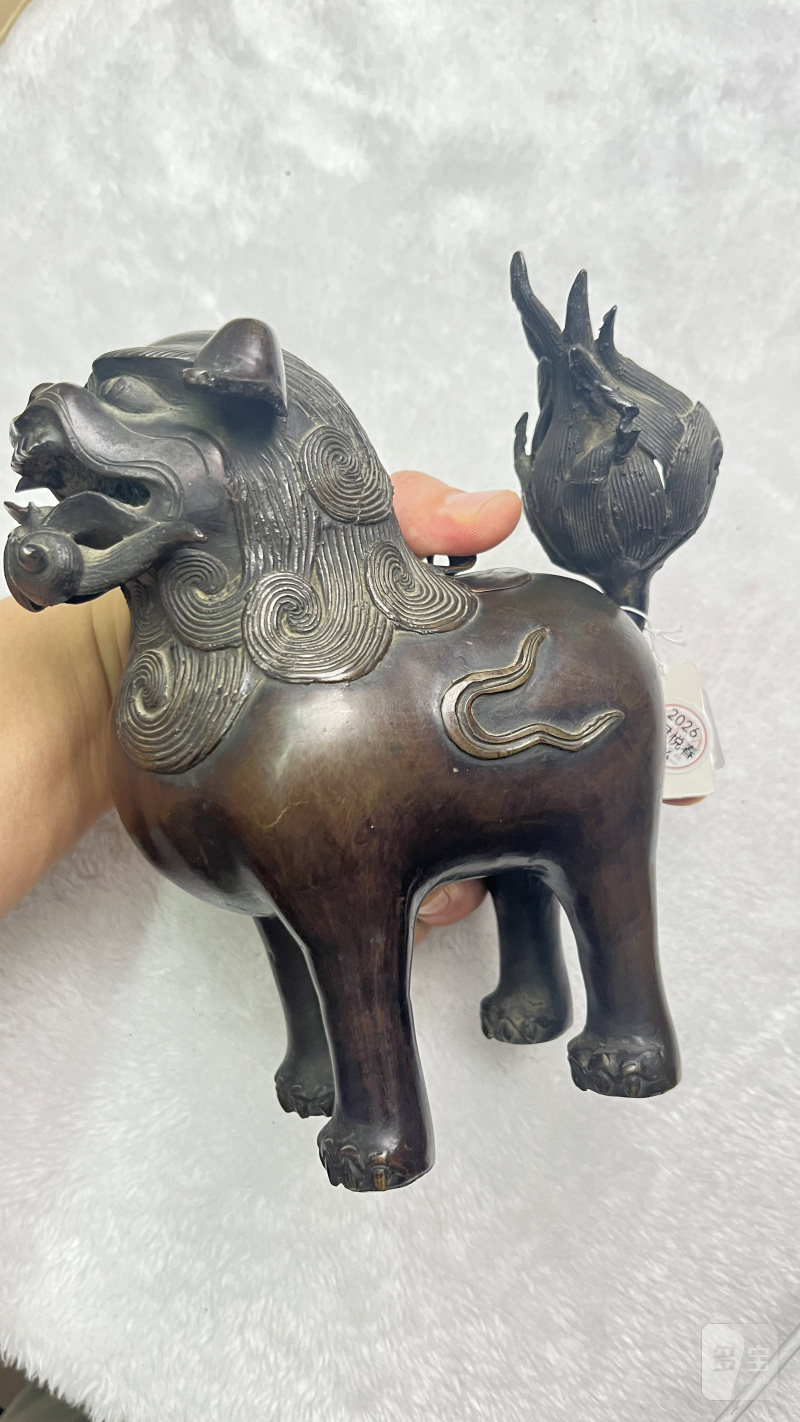 铜狮形薰 - 图4